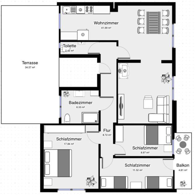 Ferienwohnung Auszeit Zwiefalten Екстериор снимка